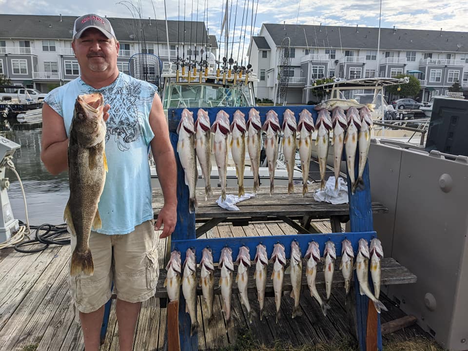 You are currently viewing Lake Erie Walleye Fishing Report – 7/13/20