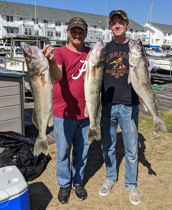 Blue Dolphin Walleye - Lake Erie Charters